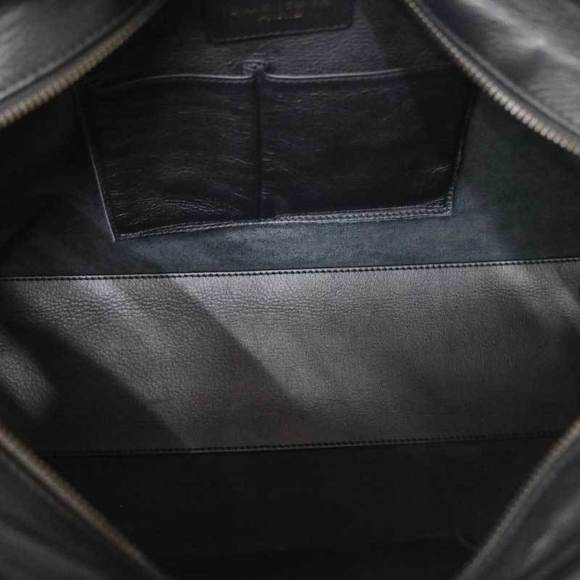 Balenciaga Paper Office Zip Tote Leather Black - Picture 6 of 11